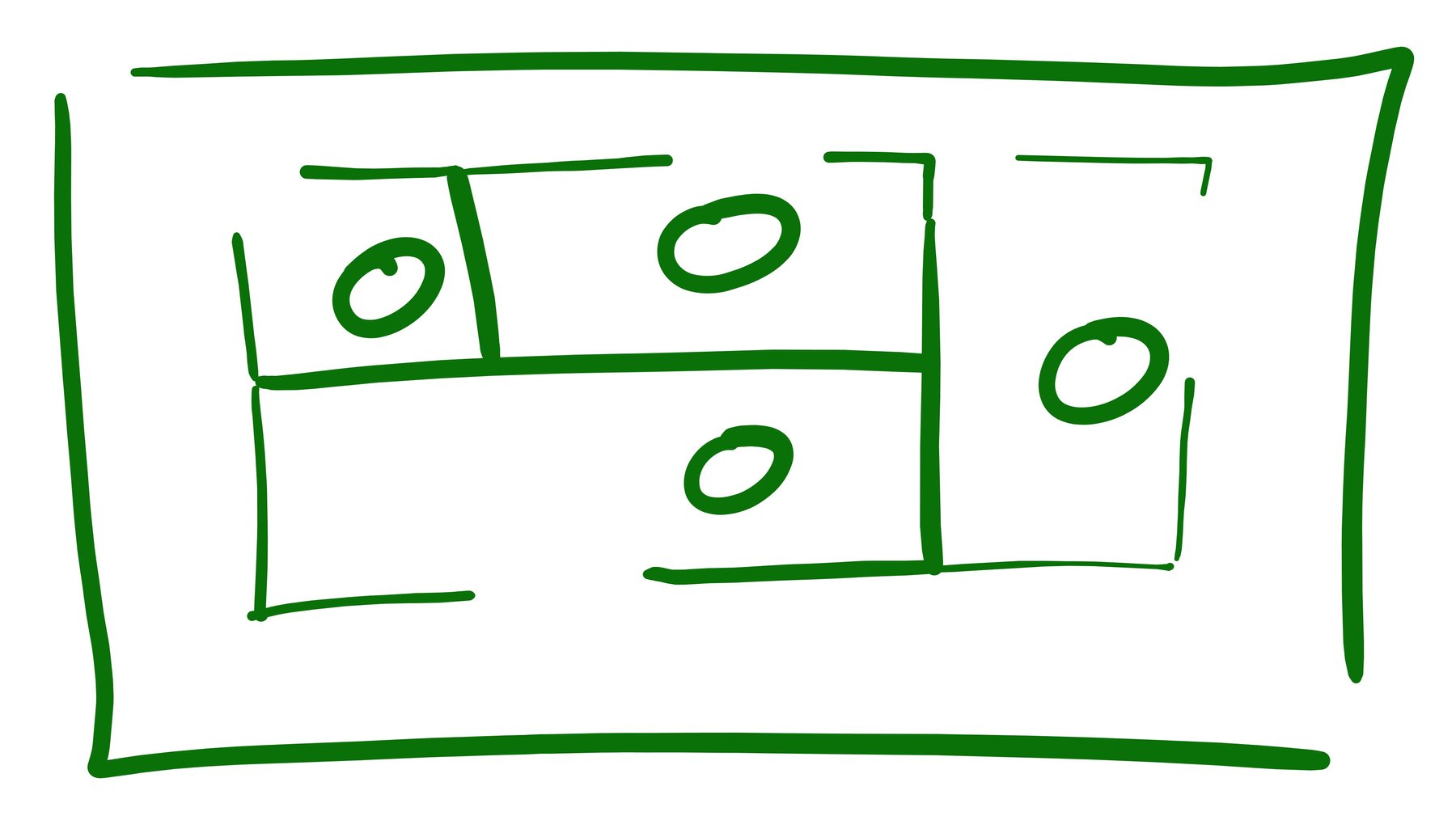 Dislocated Team Diagram: multiple rooms